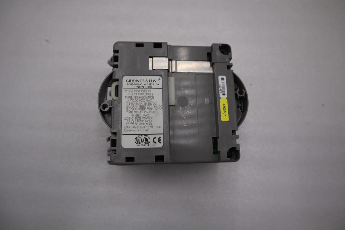 Used Giddings & Lewis M.1300.7372 R1 Input Module 24VDC SINK/SOURCE STOCK 5181A
