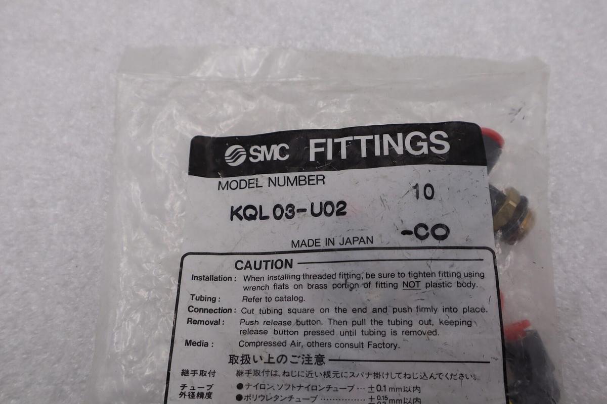 SMC KQL03-U02 FITTINGS #S-353