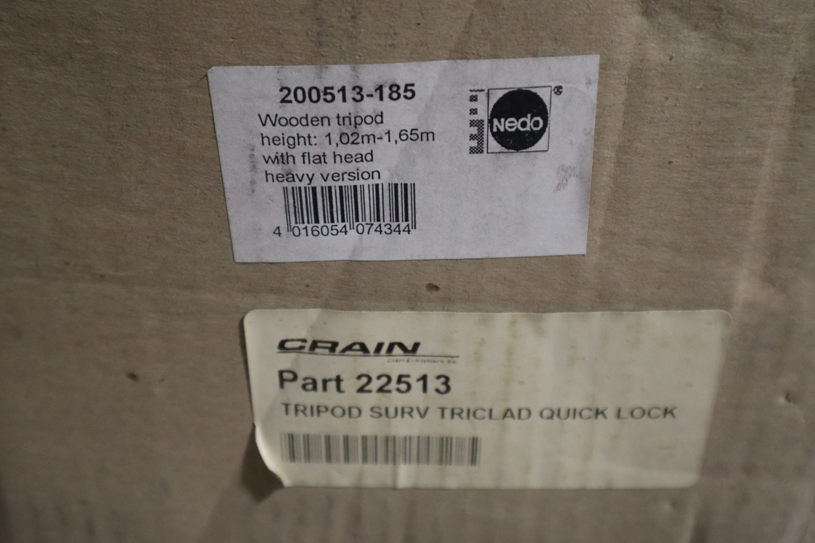 CRAIN 22513 Tall Tripod Surv Triclad Quick Lock - NEW IN BOX - STOCK GF1180