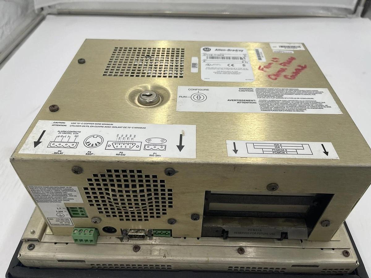 Refurbished Allen-Bradley 2711E-T10C6 Ser D Rev E FRN 5.16 Panelview 1000E - REFURB 1530