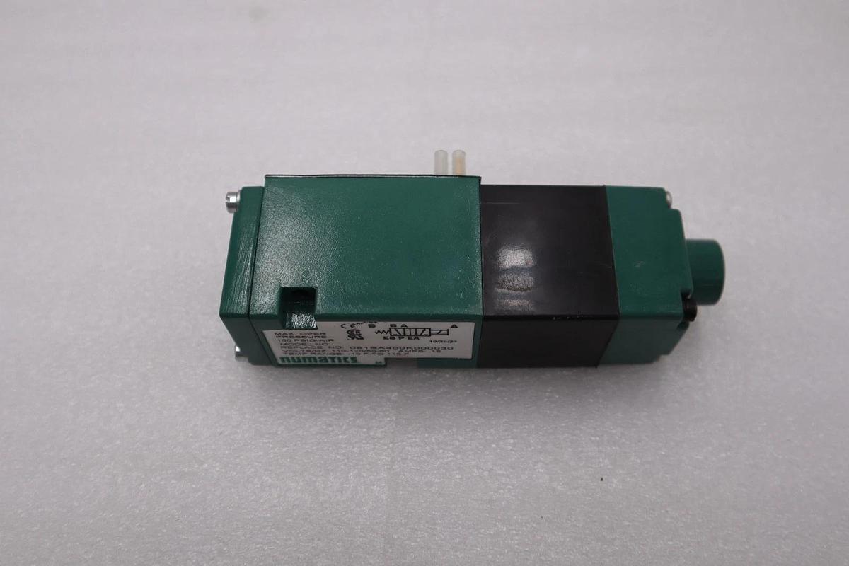 Numatics 081SA400K000030 Solenoid Valve 120V 50-60Hz .15A 150psig *NEW* #H1402A