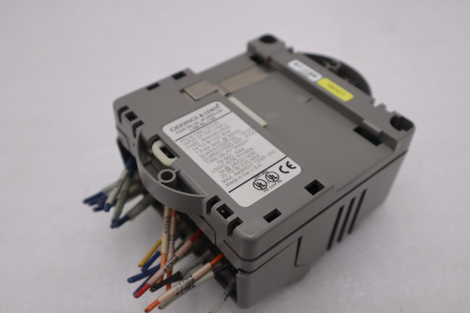 Used GIDDINGS & LEWIS M.1300.7372 R1 Input Module 24VDC SINK/SOURCE STOCK 636-D