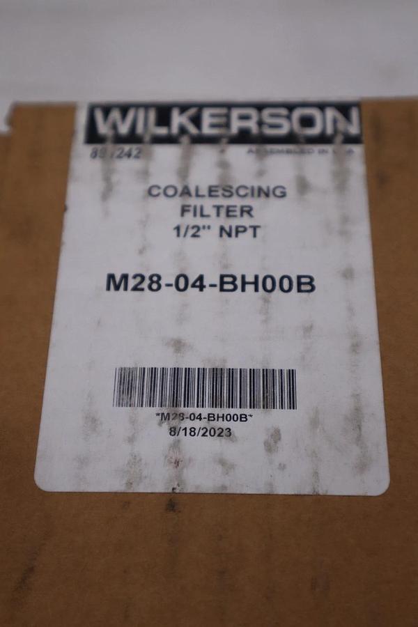 Used WILKERSON M28-04-BH00B Filter Automatic Drain For Oil - STOCK 3001CC