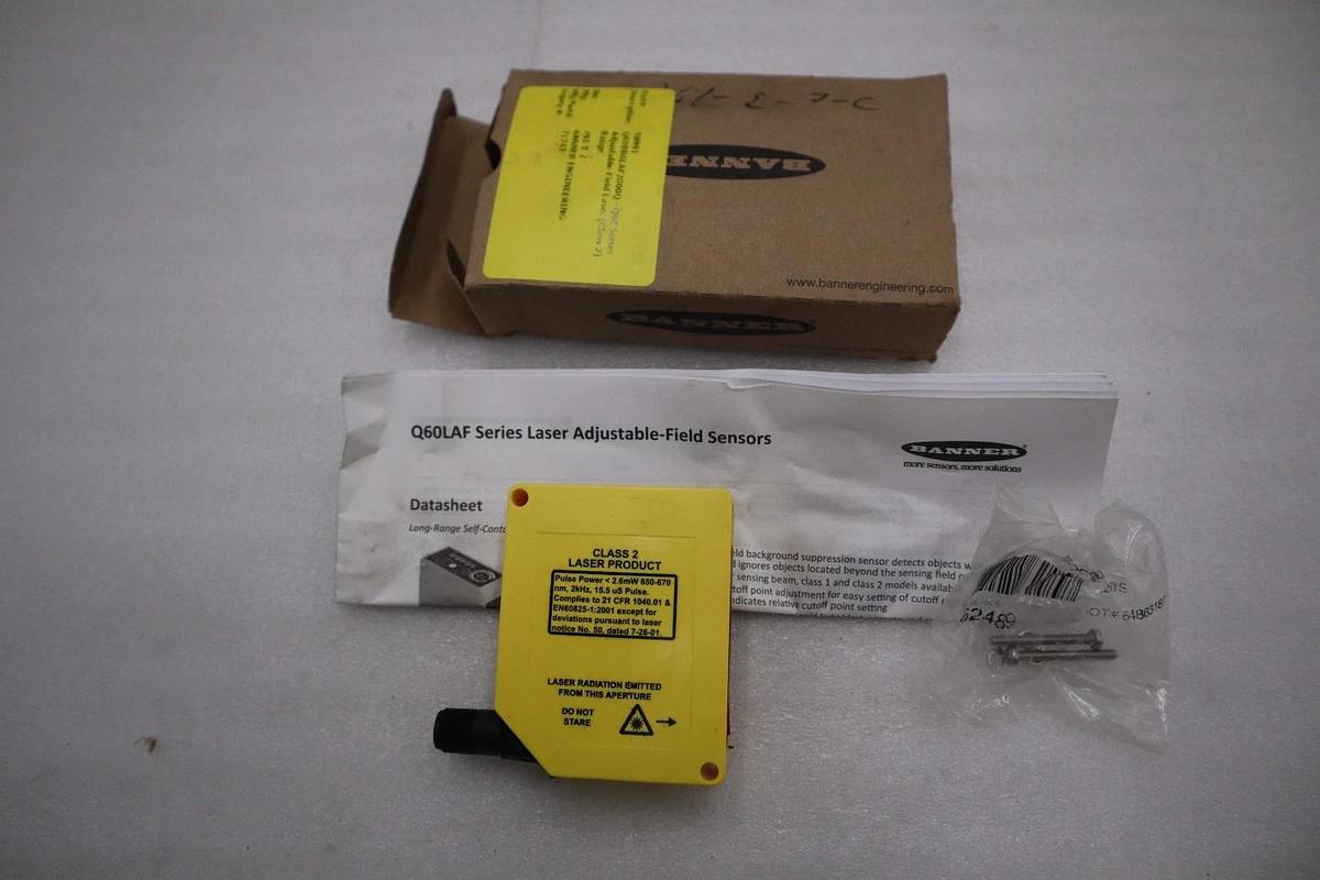 BANNER ENGINEERING Q60BB6LAF2000Q 71743 30VDC - STOCK K769CC