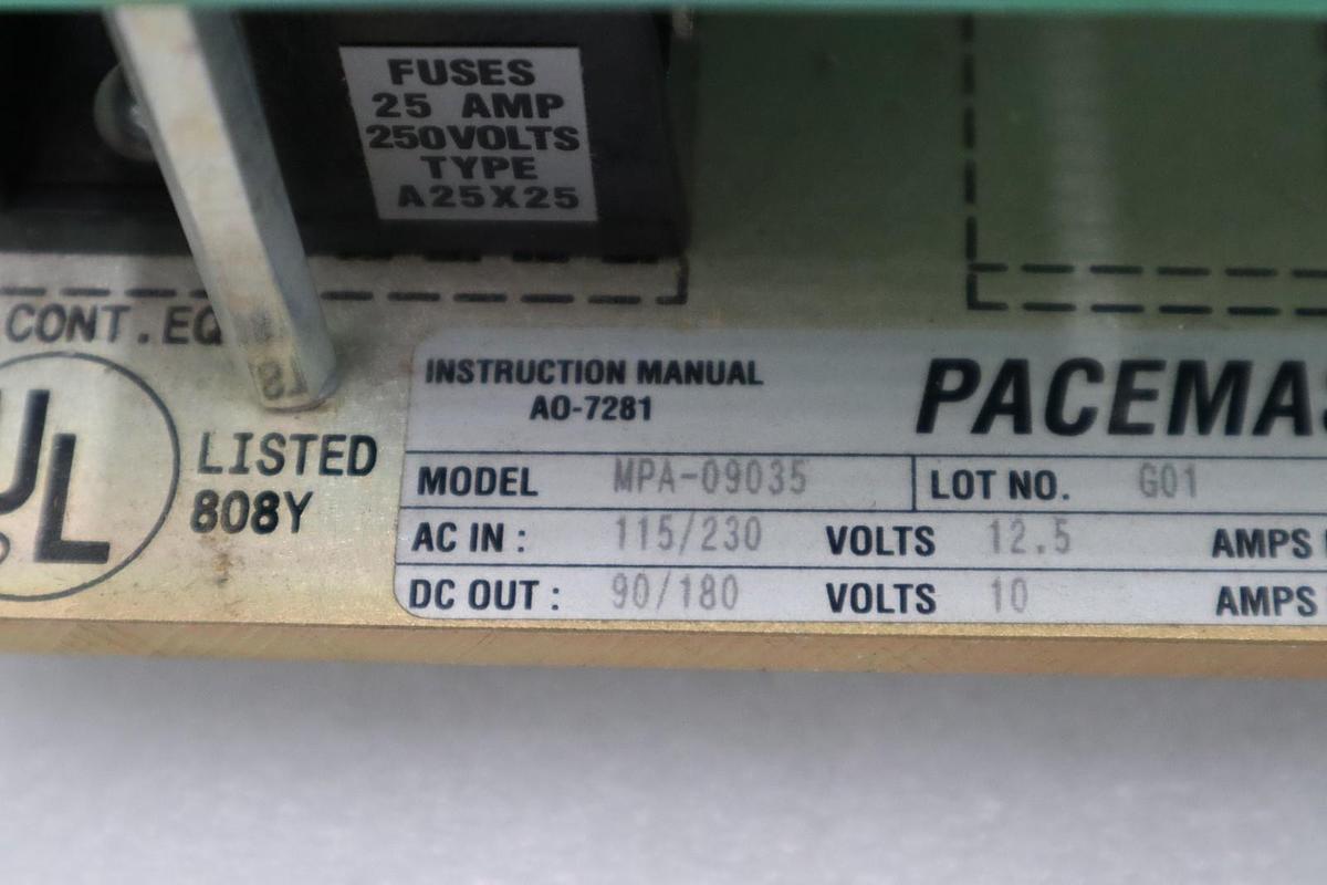 Used NEW OPEN BOX CMC MPA-09035 PACEMASTER-1 DC DRIVE STOCK H1401