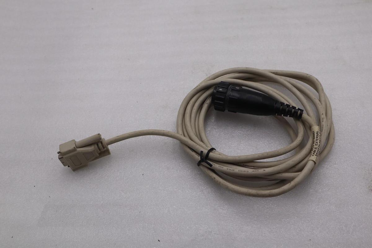 Used TDY ISCO 607004057 CABLE EXTERNAL RS232 OLDSTYLE STOCK 4838