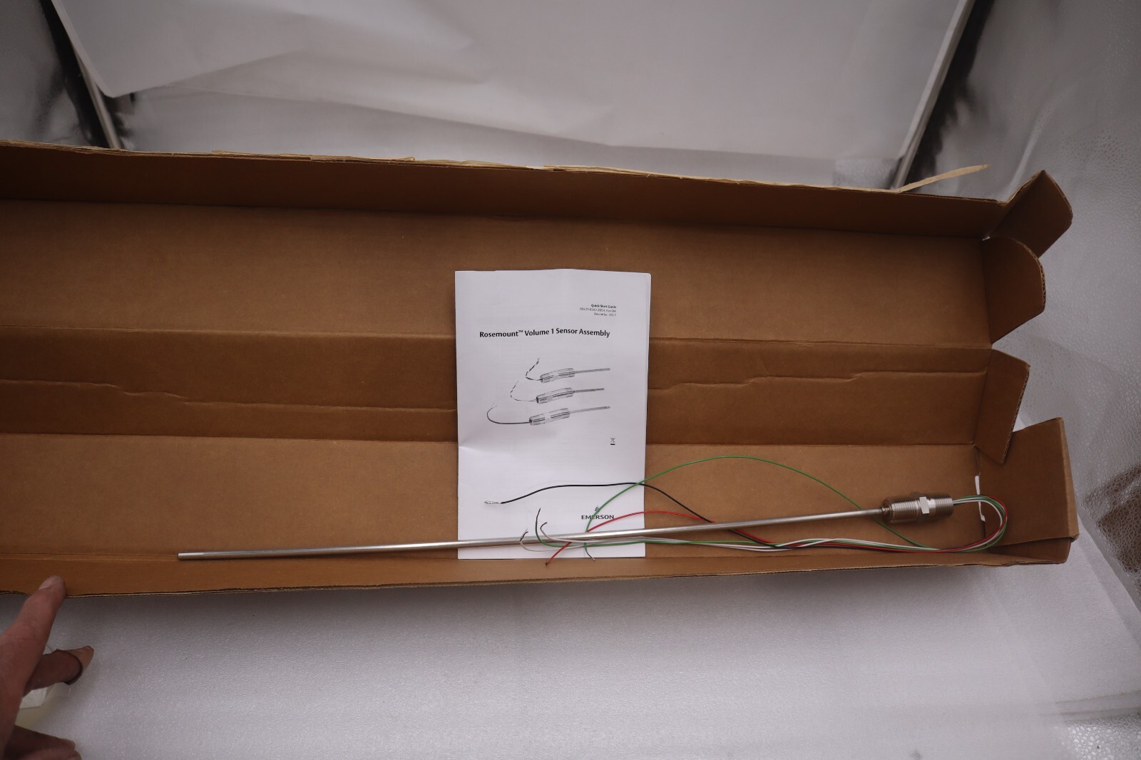 Used ROSEMOUNT 0078S25N2100 SENSOR STOCK #G-133A