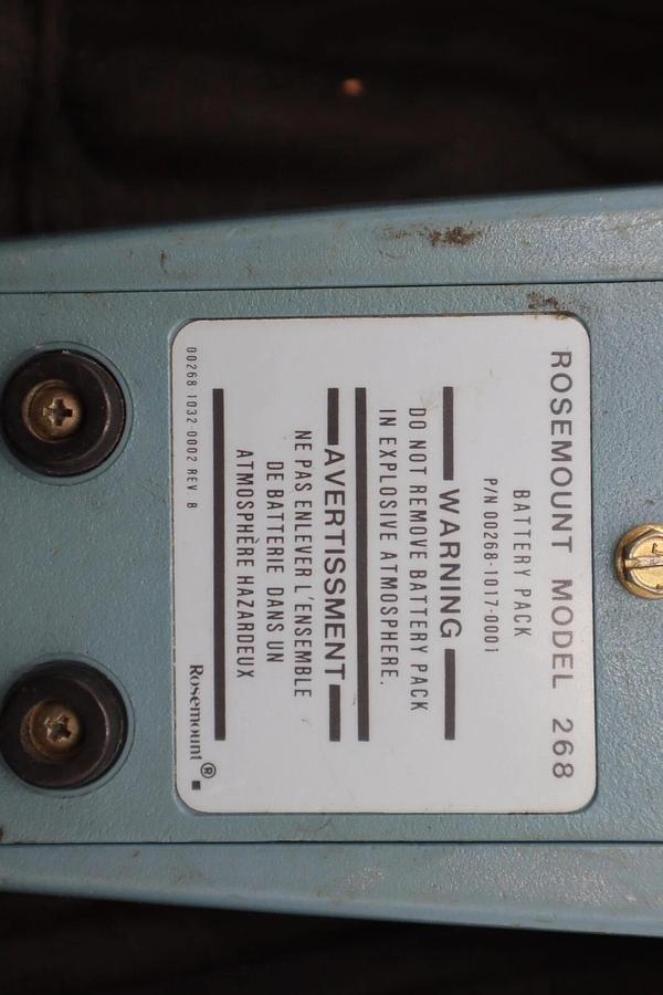 Used ROSEMOUNT 268 SMART FAMILY REMOTE INTERFACE HART STOCK 2379