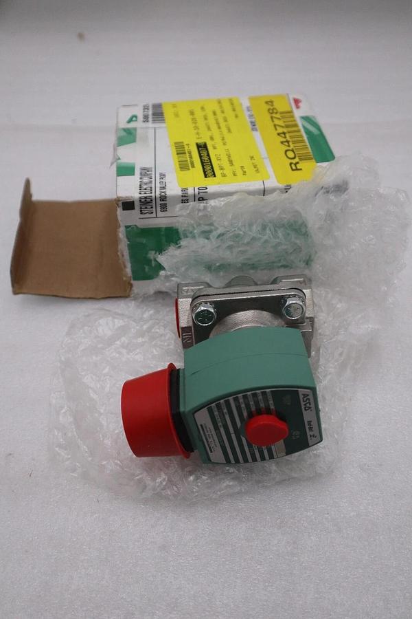 NEW Asco SD8210G087 Red Hat Solenoid Valve 1/2" STOCK G19A