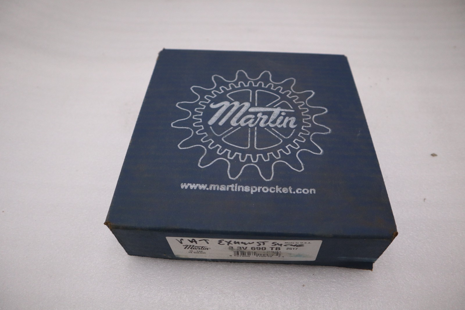 MARTIN 3 3V 690 TB, 2517 HIGH CAP TB SHEAVE, 3 GROOVE, STOCK 5707CC