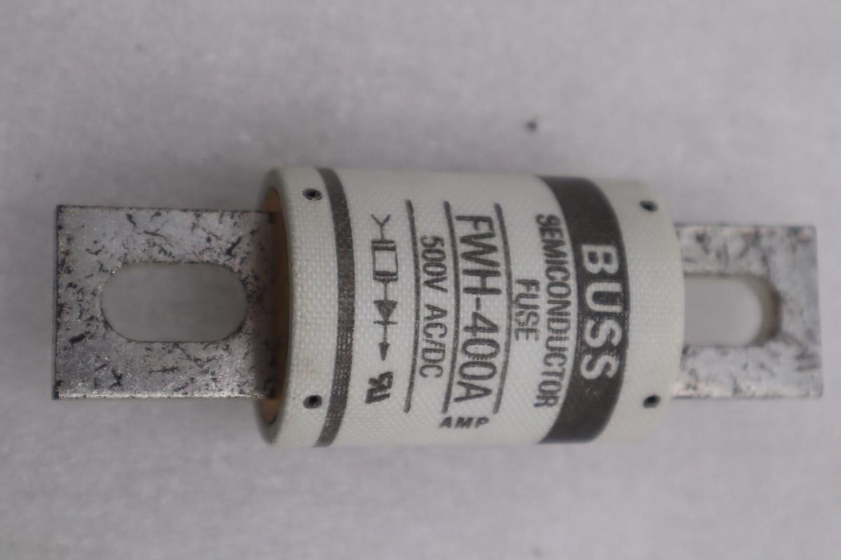 Used NEW Bussmann FWH-400A High Speed Fuse STOCK K-3747