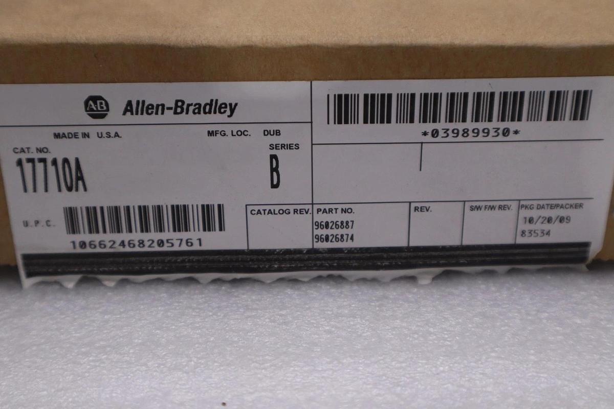 NEW OPEN BOX AB Allen-Bradley 17710A Series B AC Output Module STOCK GF825