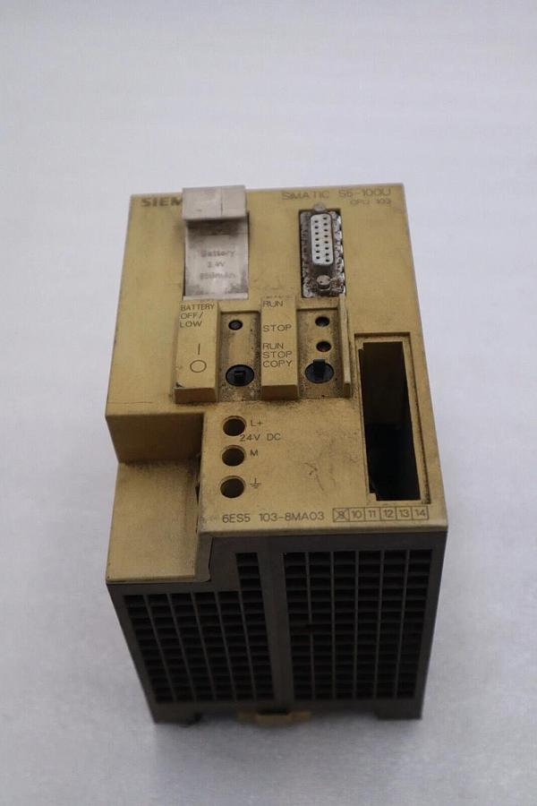Used Siemens 6ES5 103-8MA03 Simatic S5-100U CPU STOCK L-388-C
