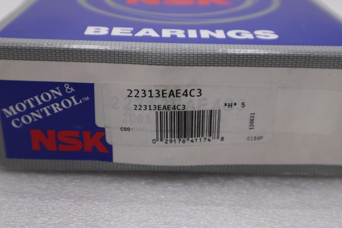 NEW NSK 22313EAE4C3 ROLLER BEARING STOCK B-3015
