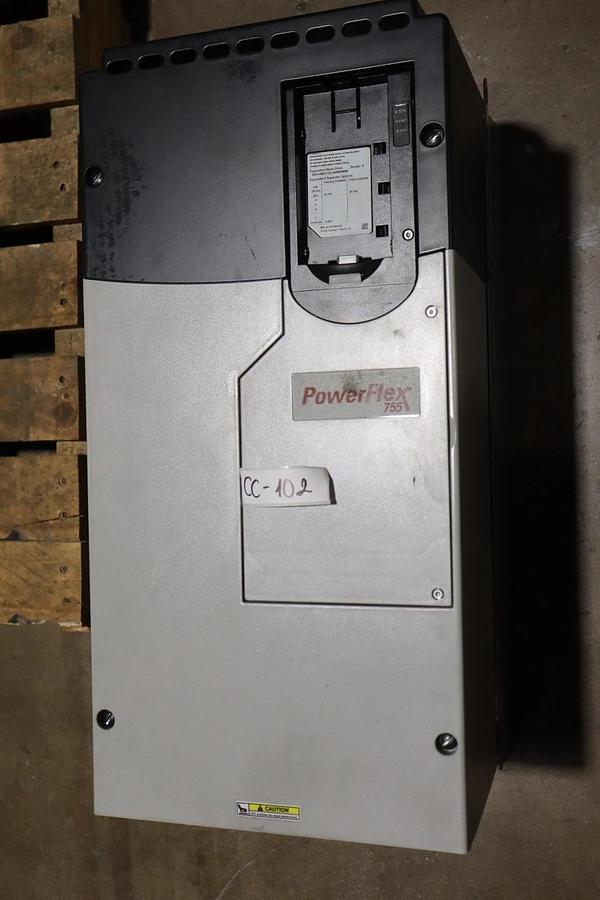 Used ALLEN BRADLEY 20G1AND125JA0NNNNN PowerFlex 755 AC Drive 100 HP - STOCK CC102