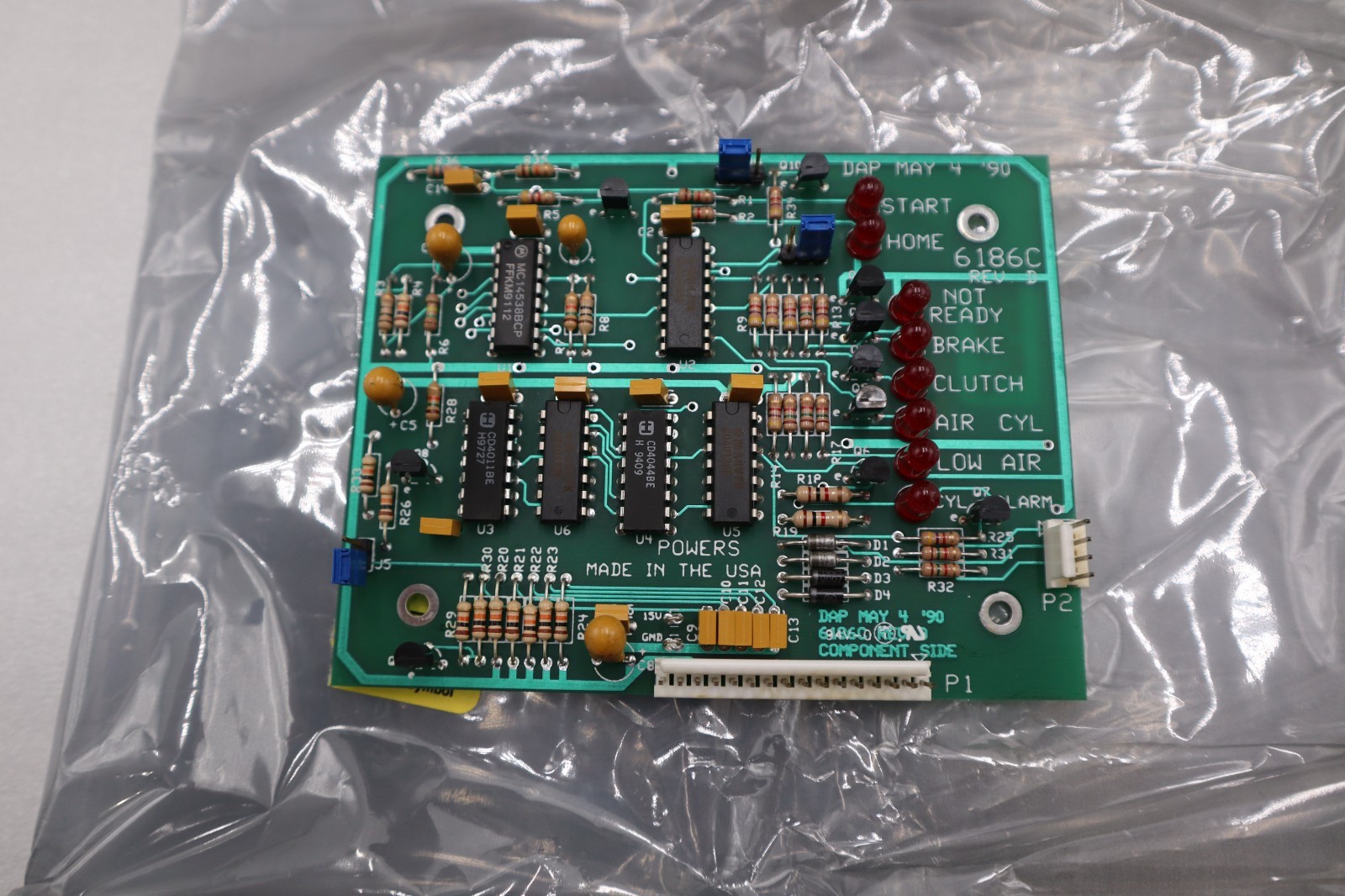 Used NEW IN BOX BOARD  6186C / 6186C PRINTED CIRCUIT STOCK H1040