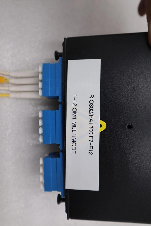 Used Black Box JPM398A JPM39 Series DIN Rail Mini Fiber Enclosure STOCK K-1121-A