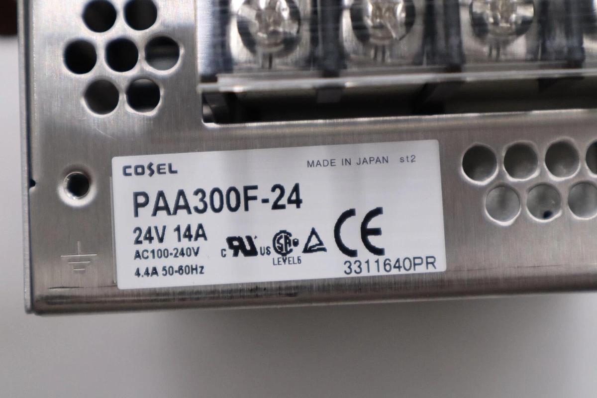Used COSEL PAA300F-24 POWER SUPPLY - SURPLUS NEVER USED STOCK H1078
