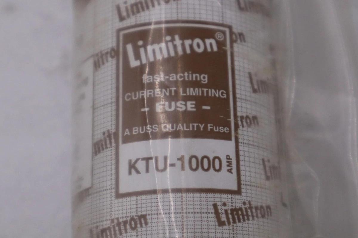 Used Bussmann KTU-1000/ KTU1000 Amp Fuse Class L 600 Vac - STOCK 5805A