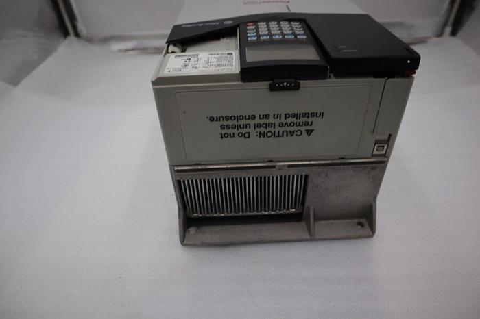 Used ALLEN BRADLEY 20BD027A3AYNARC0 AC DRIVE POWERFLEX 700 20 HP 480V STOCK 5338