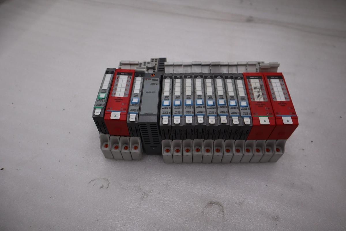Used LOT OF POINT I/O ALLEN BRADLEY MODULES (AS PHOTOGRAPHED) STOCK G-382B