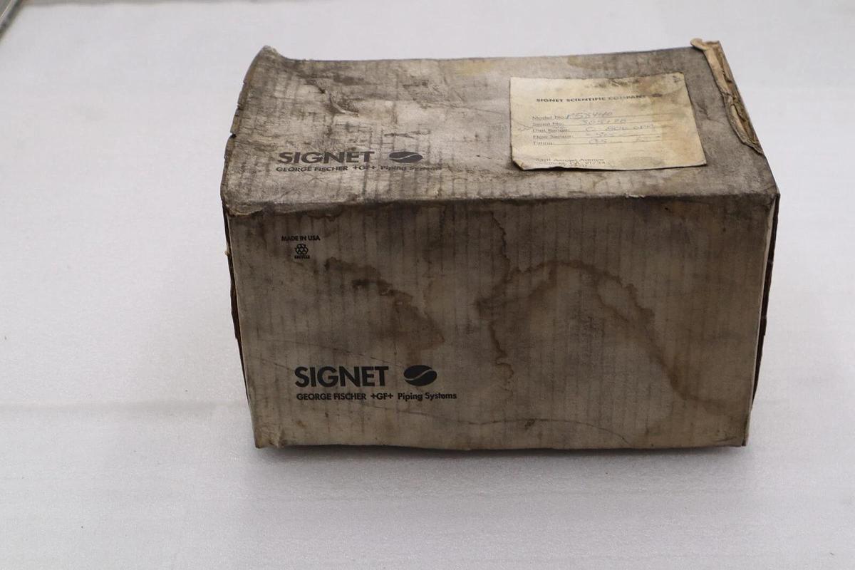 Used BRAND NEW SIGNET SCIENTIFIC P58440 FLOWMETER STOCK 2355