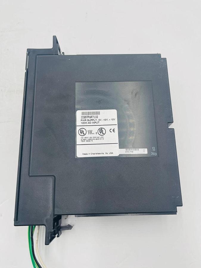 Used GE Fanuc IC697PWR711G Programmable Controller Series 90-70 100 Watt #K-781
