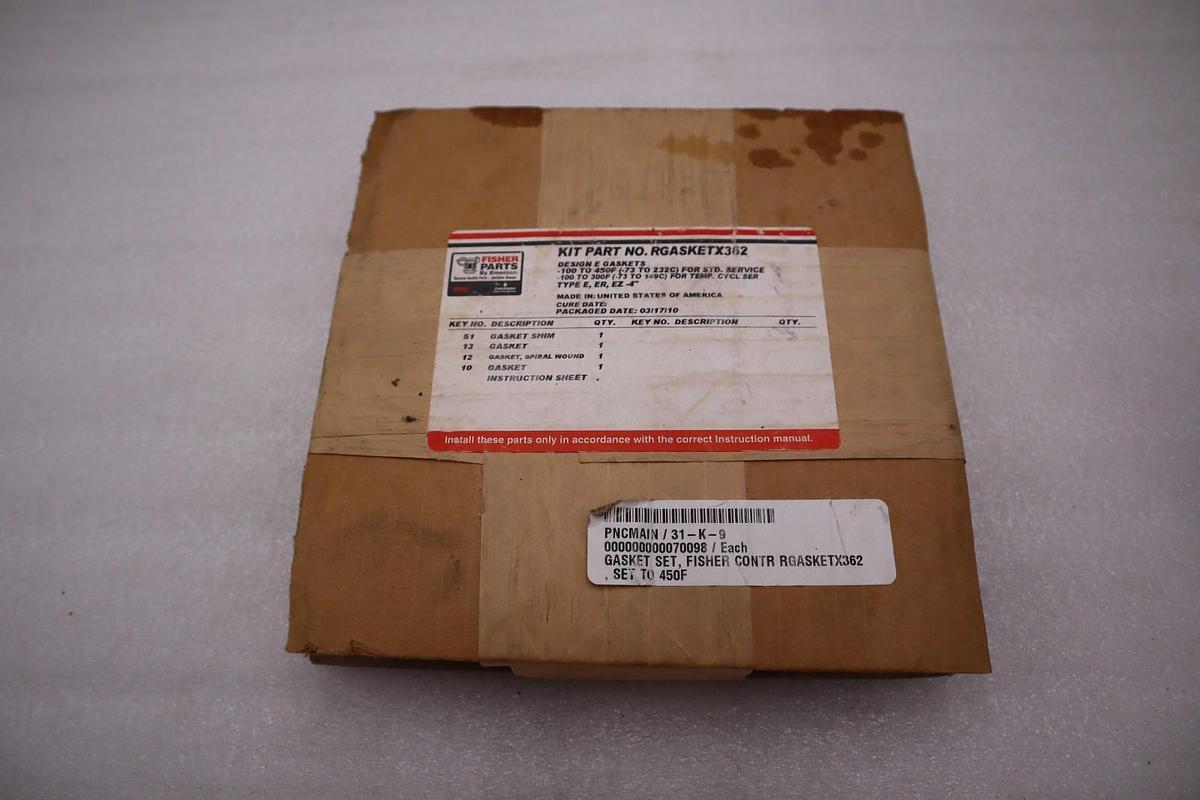 Fisher RGASKETX362 Industrial Valve Gasket / Replacement Part NEW STOCK 136A