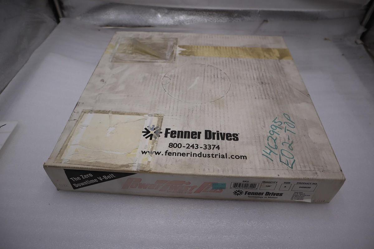NEW FENNER 0408030 Power Twist Wedge Belt Profile (1/2") 100 Feet STOCK H1107