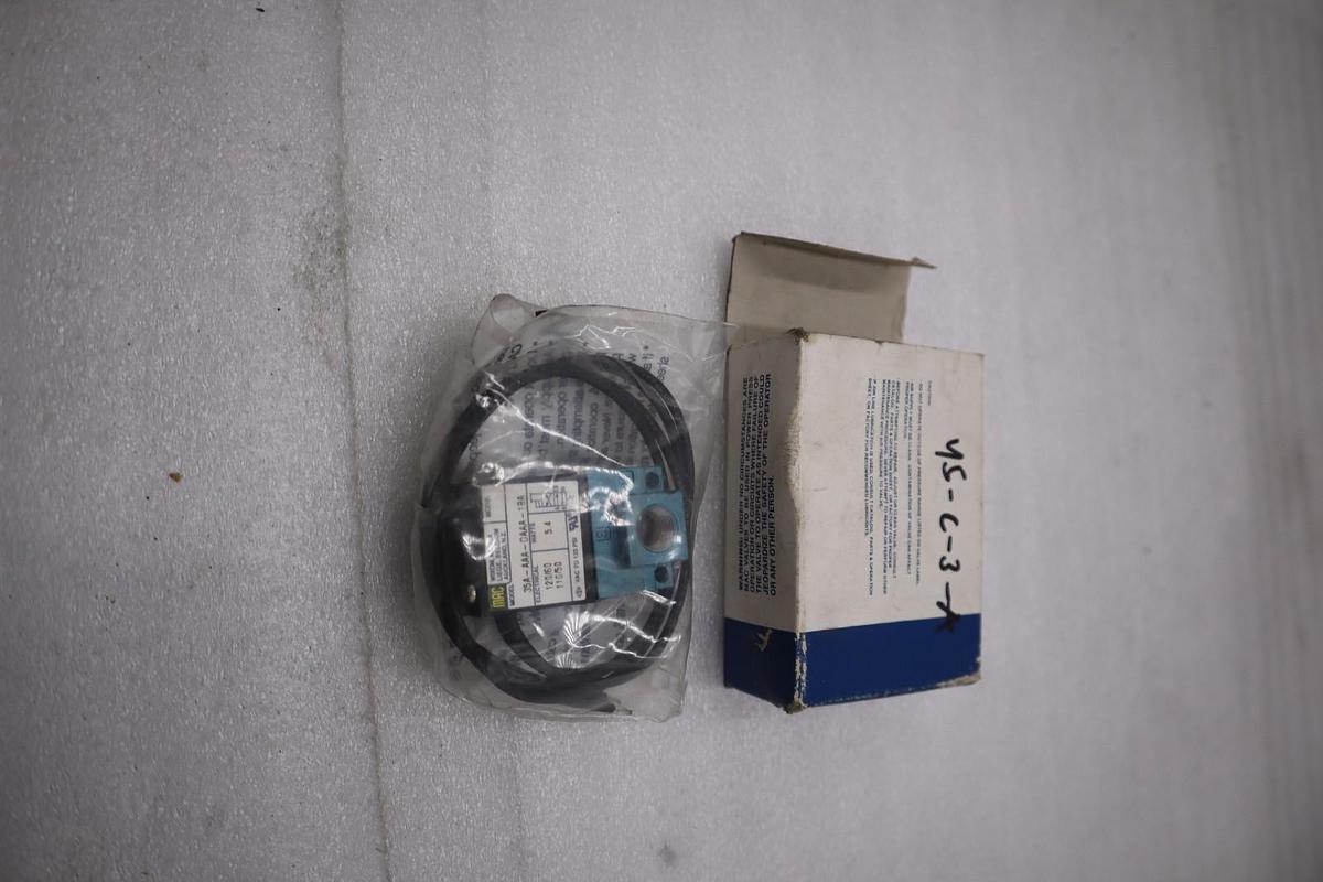 Used NEW OPEN BOX MAC 35A-AAA-DAAA-1BA SOLENOID VALVE STOCK K3970CC