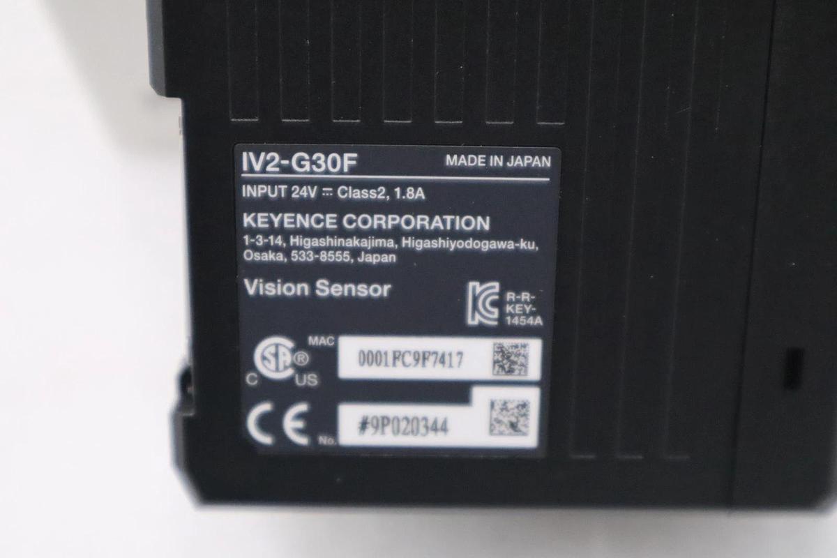 Used KEYENCE VISION SENSOR AMPLIFIER  IV2-G30F NEW IN BOX STOCK GF-95