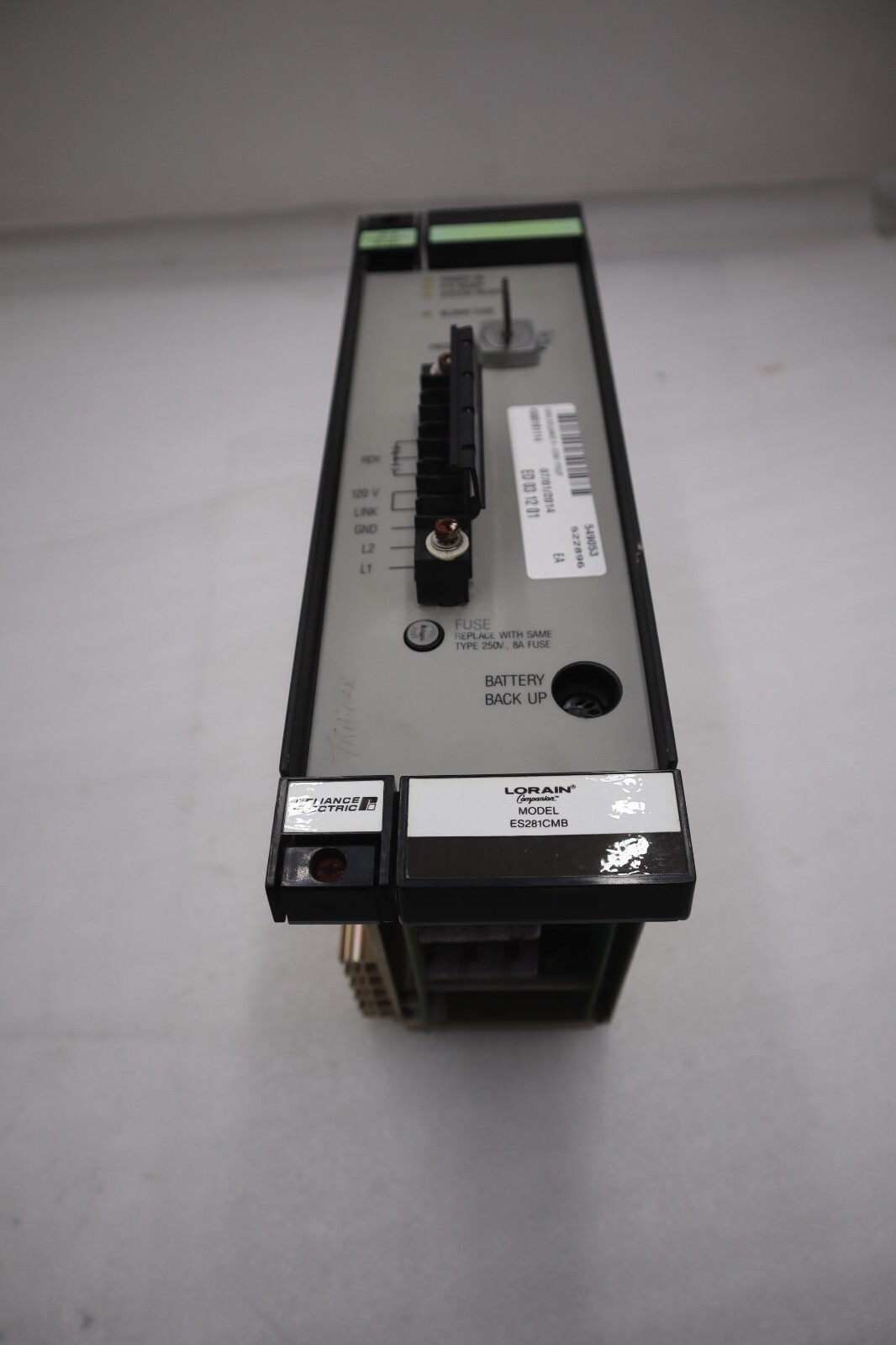 Used NEW RELIANCE ELECTRIC ES281CMB POWER SUPPLY 120-240VAC STOCK G110A