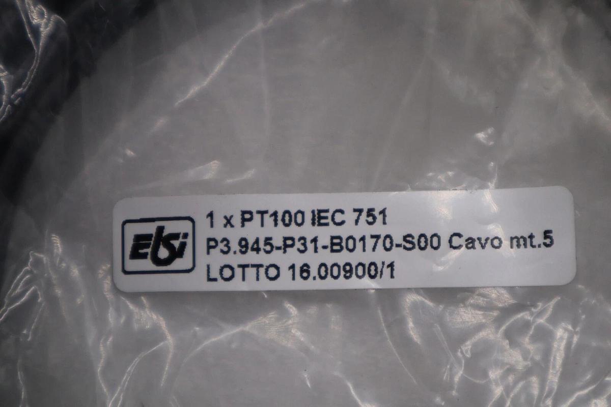 Used NEW ELSI PT100IEC751 TEMPERATURE SENSOR STOCK L-195-C