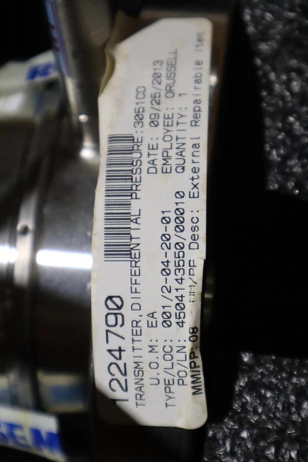 Rosemount Pressure Transmitter 1199DNB20APFW71DAA1C NEW IN BOX STOCK HS37