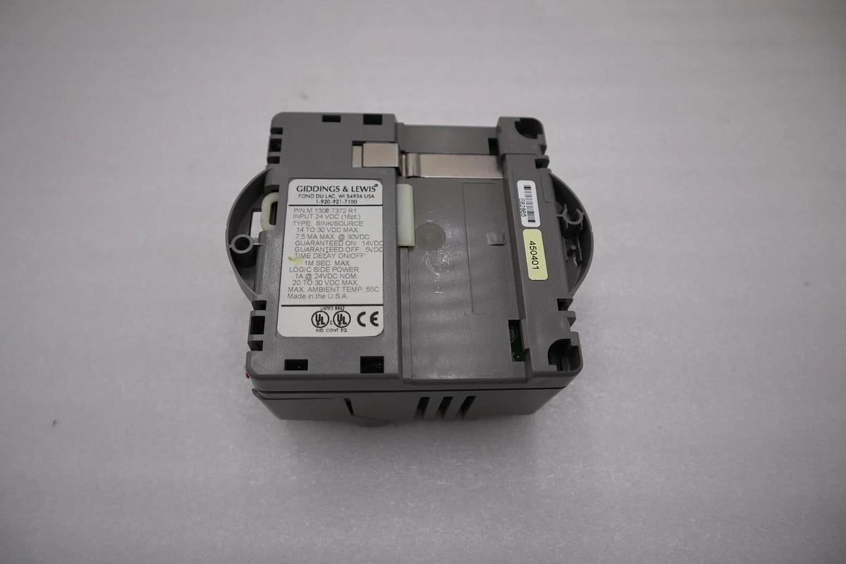 Used Giddings & Lewis M.1300.7372 R1 Input Module 24VDC SINK/SOURCE STOCK 5156A