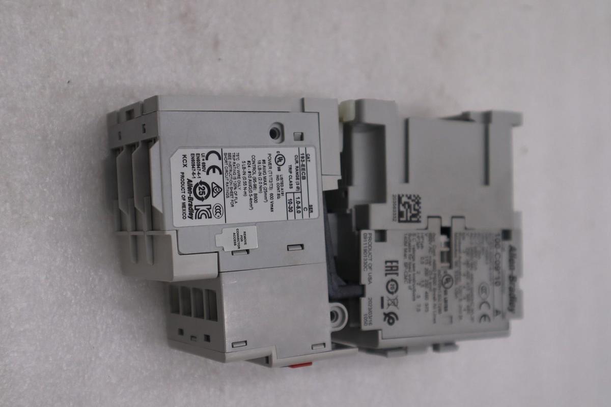 Used Allen-Bradley AB Plus Electronic Overload Relay 1-5A Trip Ind 193-EECB STK 860B