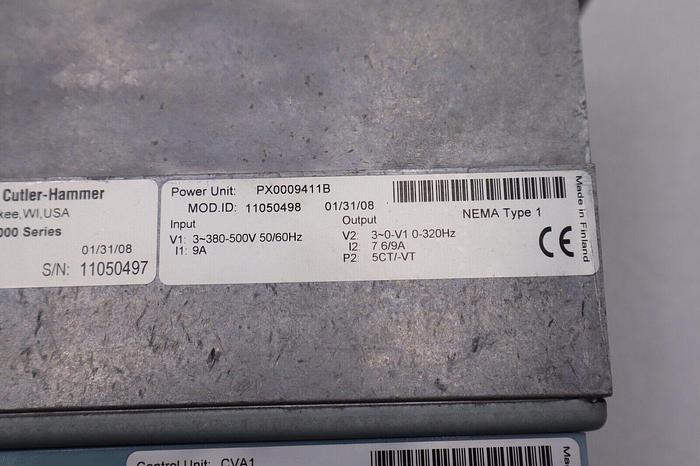Used 5 HP EATON CORPORATION SVX005A1-4A1B1 / SVX005A14A1B1 SVX9000 STOCK 2342