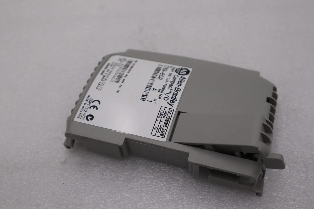 Used Allen Bradley 1769-ECR Compact I/O PLC Right end cap STOCK L-697C