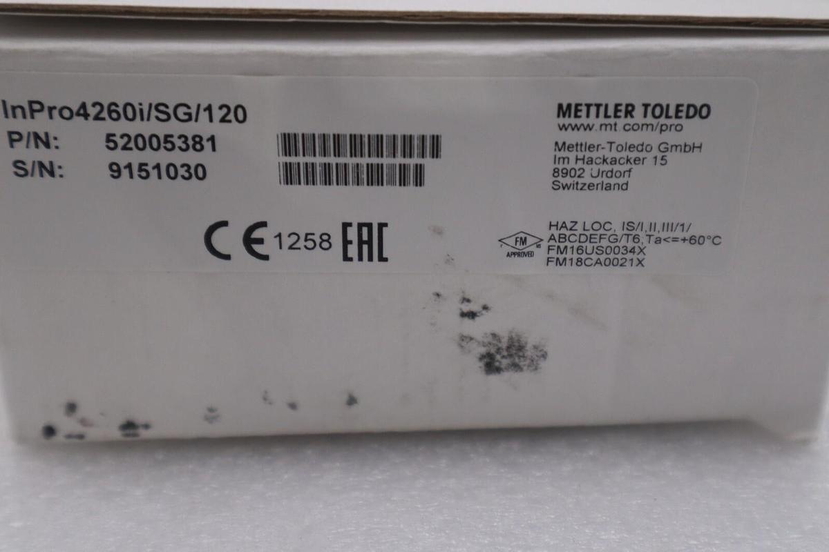 METTLER-TOLEDO | 52005381 | NEW IN BOX STOCK G268A