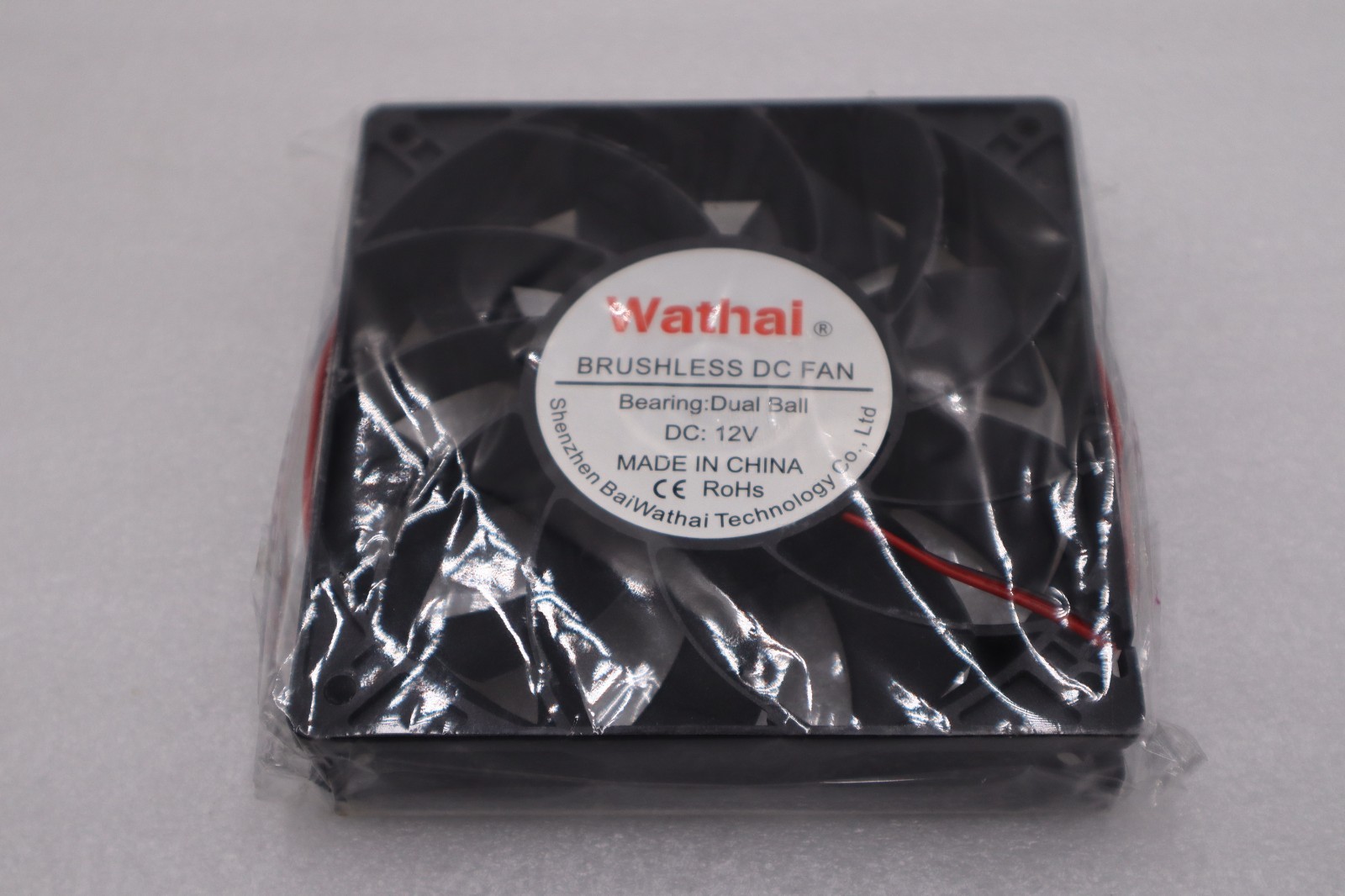 Used LOT OF 3 NEW OPEN BOX Wathai Brushless DC Fan Bearing Dual Ball DC 12V H1055