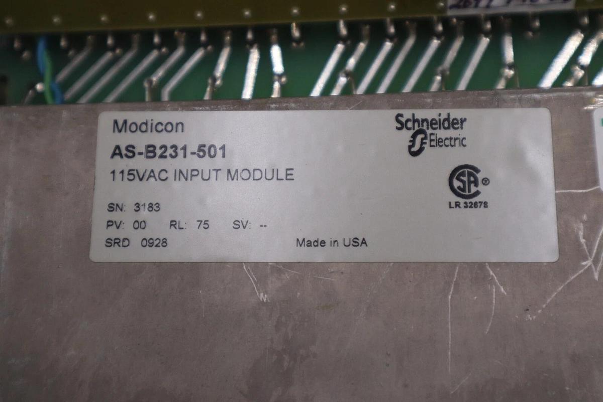 Refurbished GOULD MODICON AS-B231-501 115VAC UNMP STOCK G401