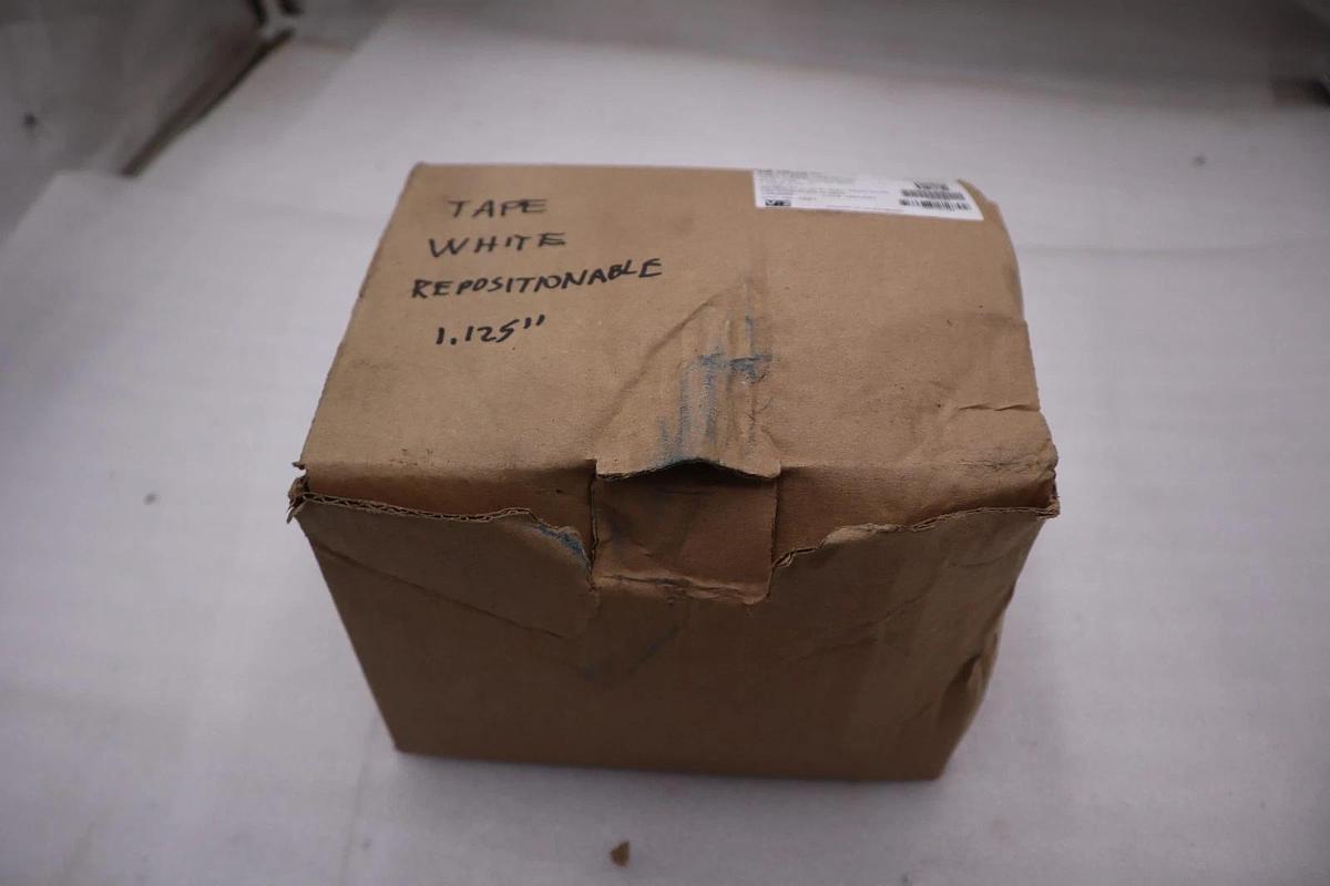 Used BRADY B30C-1125-581-WT Film,White,100 ft. L,1-1/8 In - NEW IN BOX - STOCK GF1172