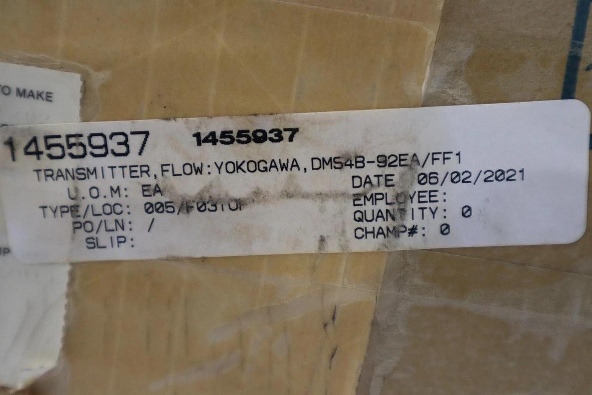Used NEW YOKOGAWA DMS4B-92EA/FF1/D1 EJA 1100 PRESSURE TRANSMITTER DIFFERENTIAL #H86