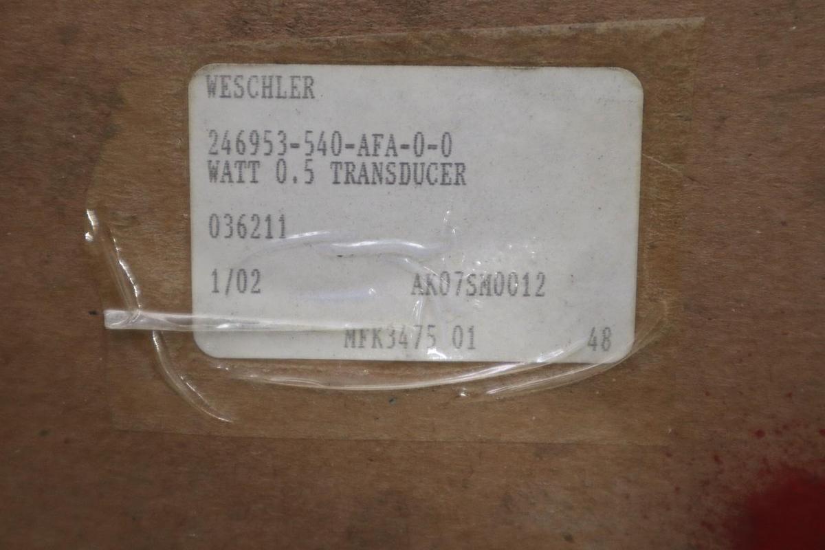 YOKOGAWA 246953-540-AFA-0-0 / 246953540AFA00 - NEW IN BOX - STOCK 1388CC