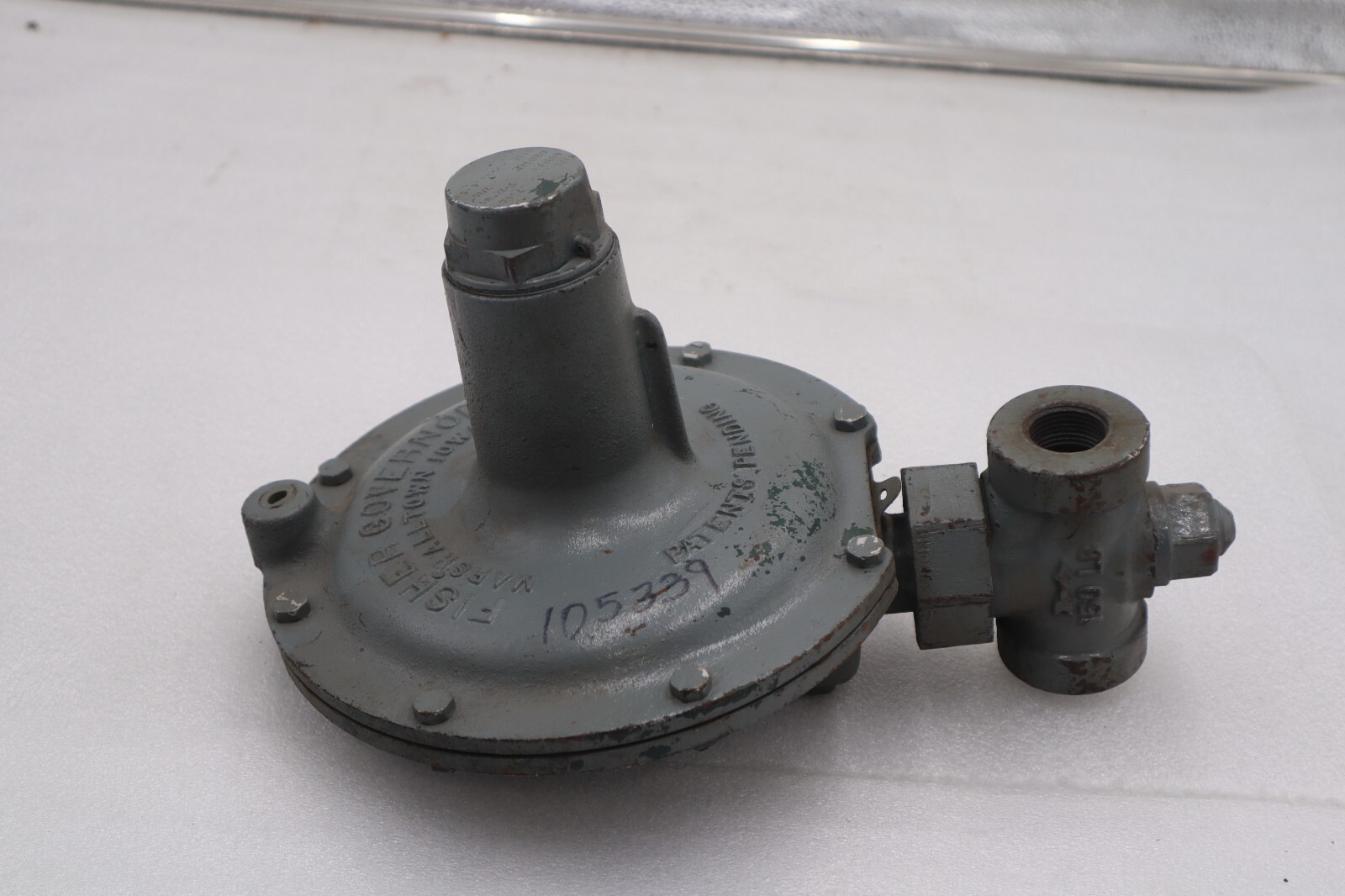 Fisher Governor Series Pressure Regulator Type 739C7 Outlet 7-12" WC #3640