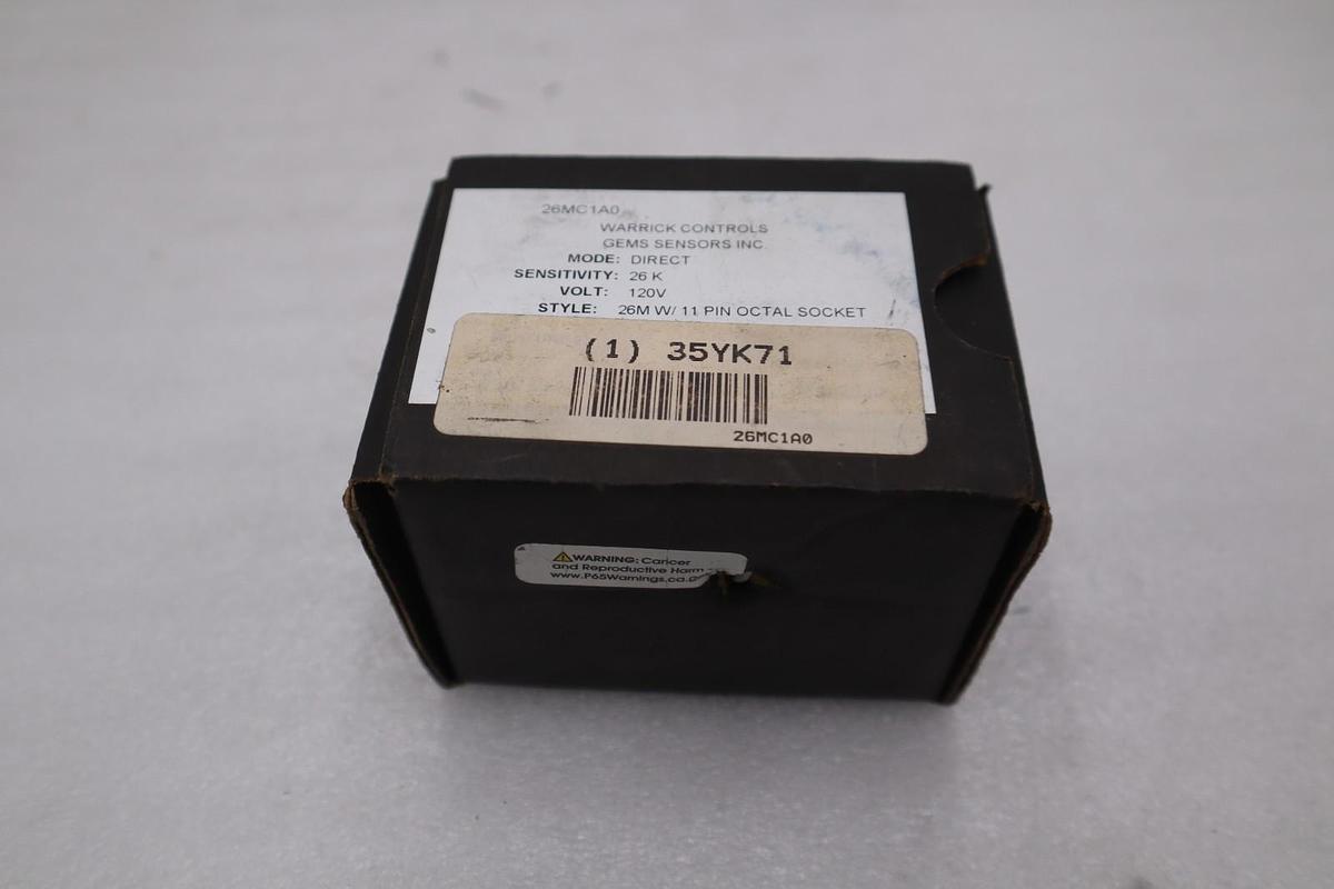 Used Warrick-Gems Sensors & Controls 26MC1A0 NEW OPEN BOX STK K3979CC