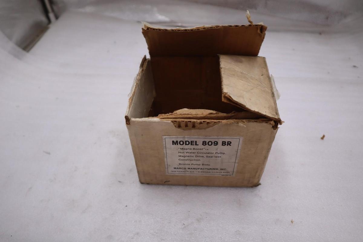 Used March Pump 809 BR NEW OPEN BOX STK 1519A