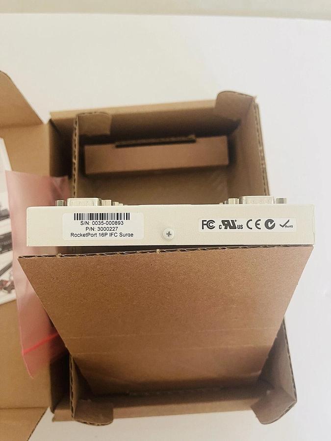 Comtrol Interface DB9M Module RocketPort 16 Ports RS-232/422/485 #K-1186