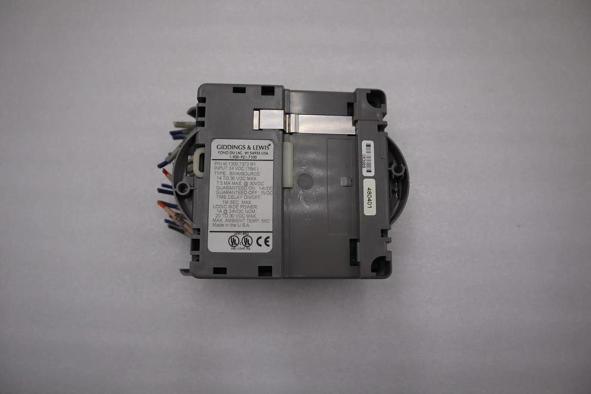 Used Giddings & Lewis M.1300.7372 R1 Input Module 24VDC SINK/SOURCE STOCK 5154A