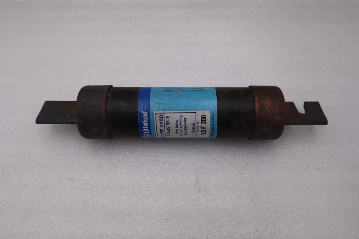 LOT OF 2 - LITTELFUSE FLSR 200 TIME DELAY CURRENT LIMITING FUSE - STOCK H-1688A 79458170887